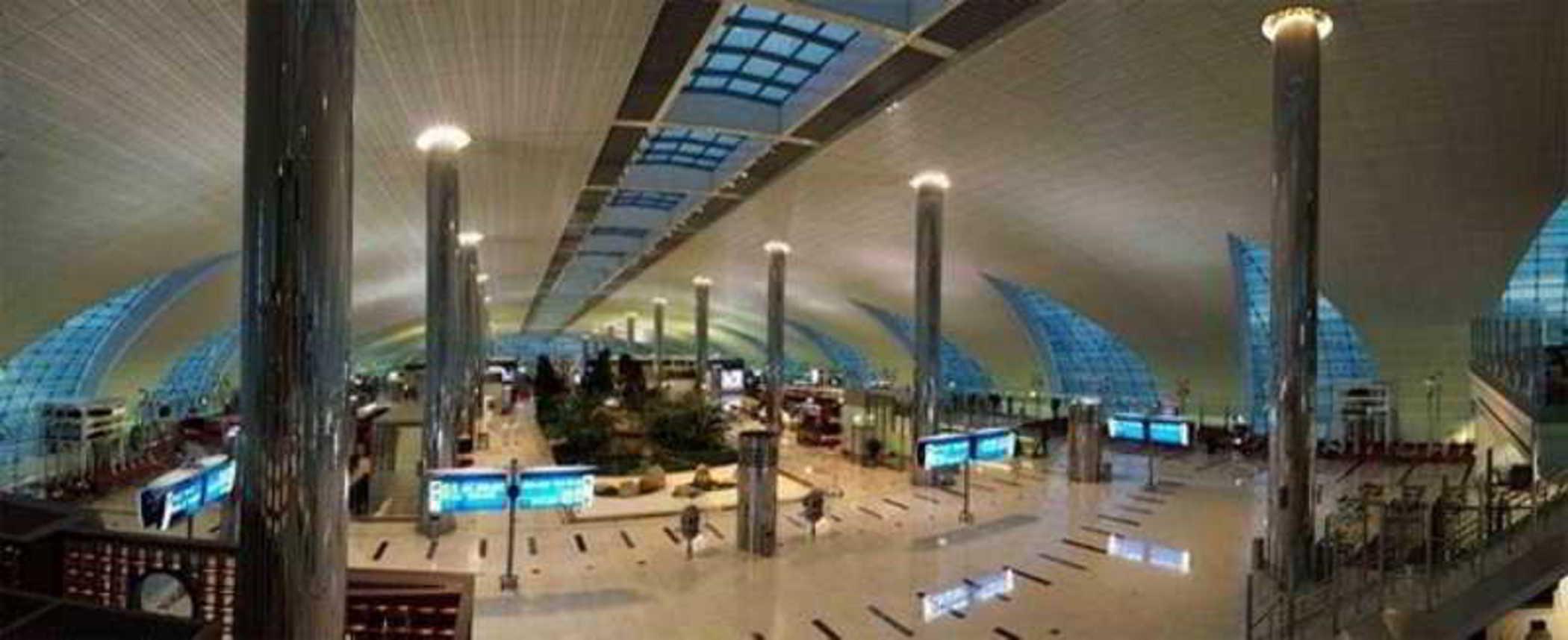 Dubai International Terminal Hotel Interior photo Interior of the airport